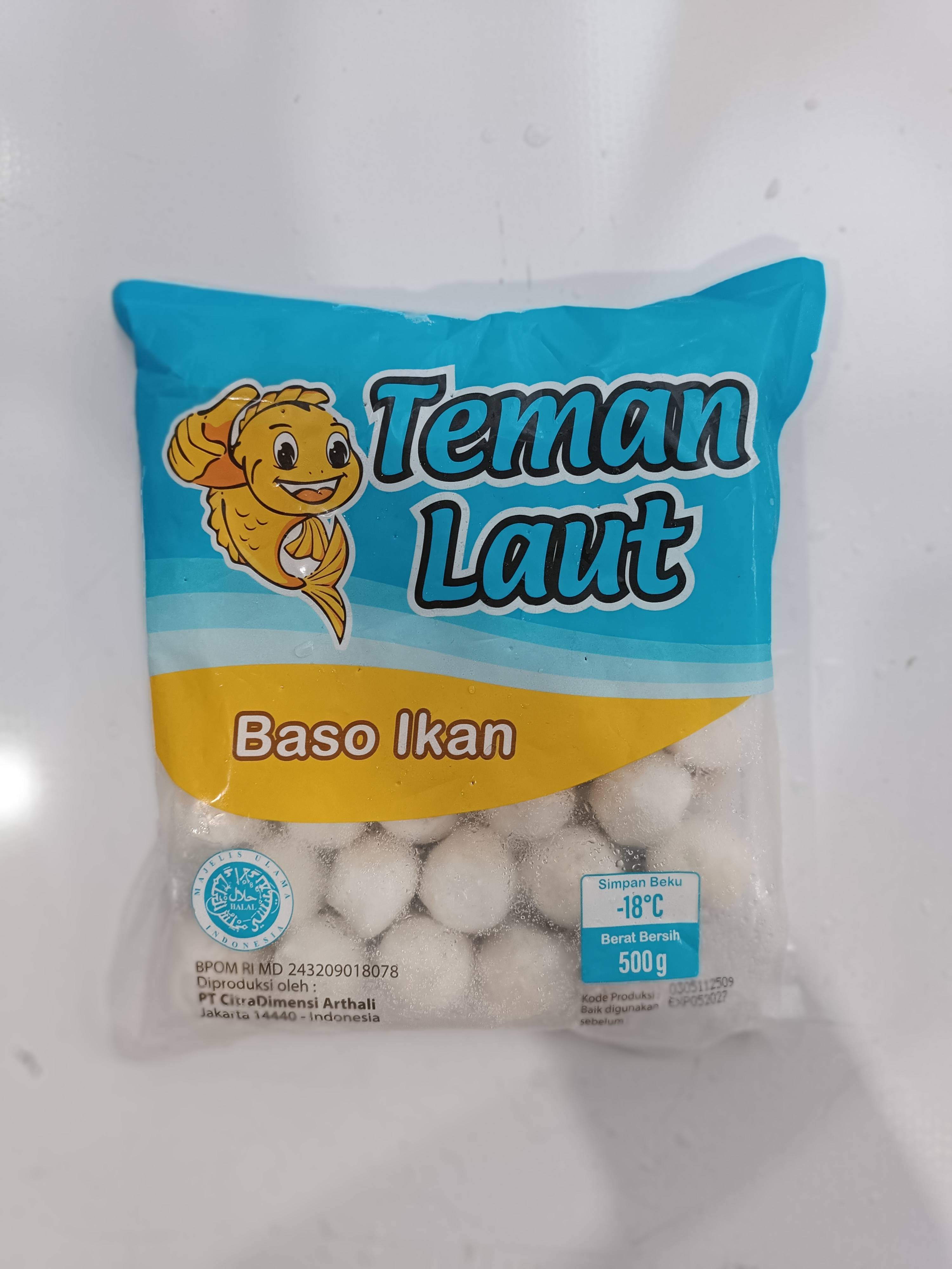 Bakso Ikan Teman Laut 500gr