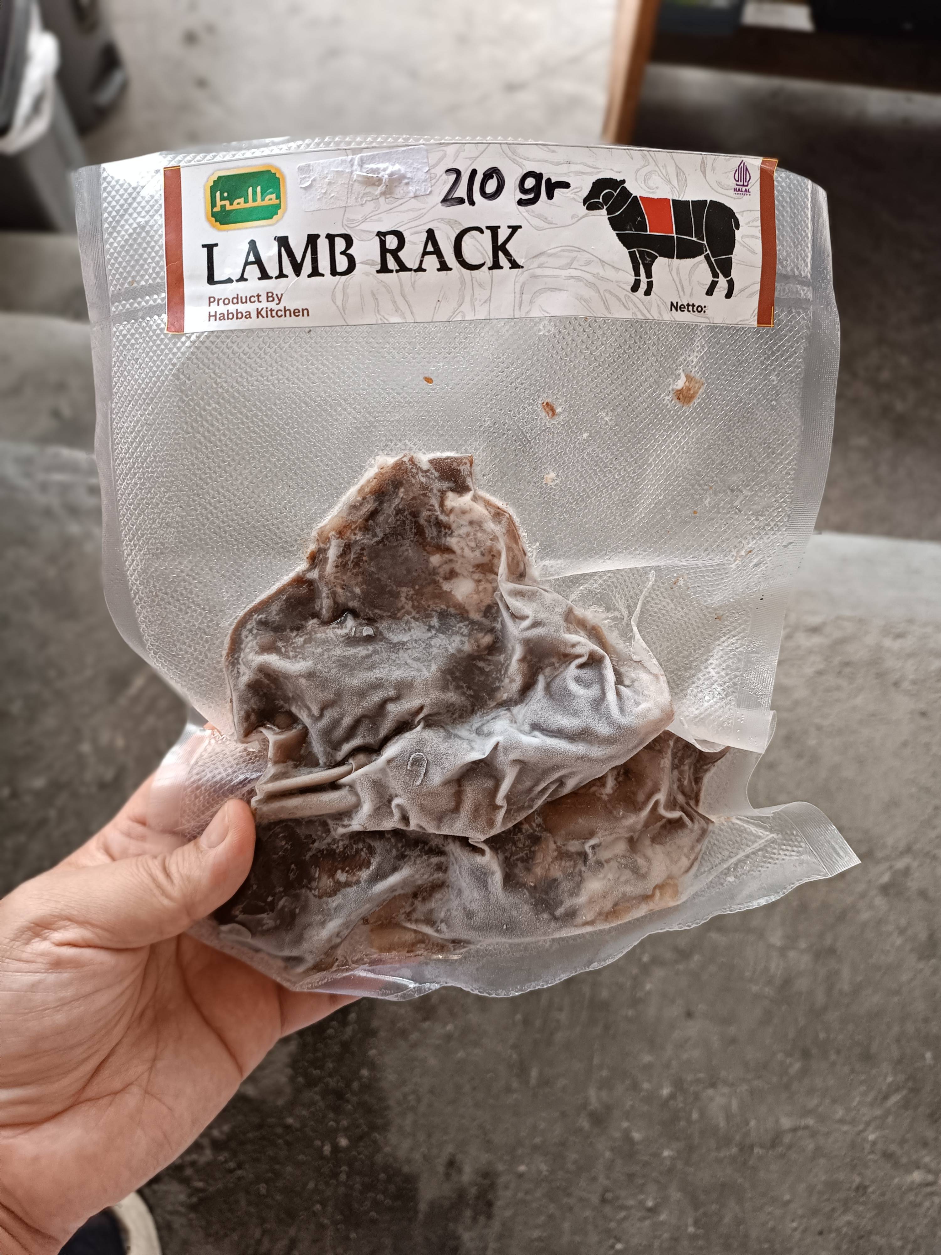 Lamb rack 210gr