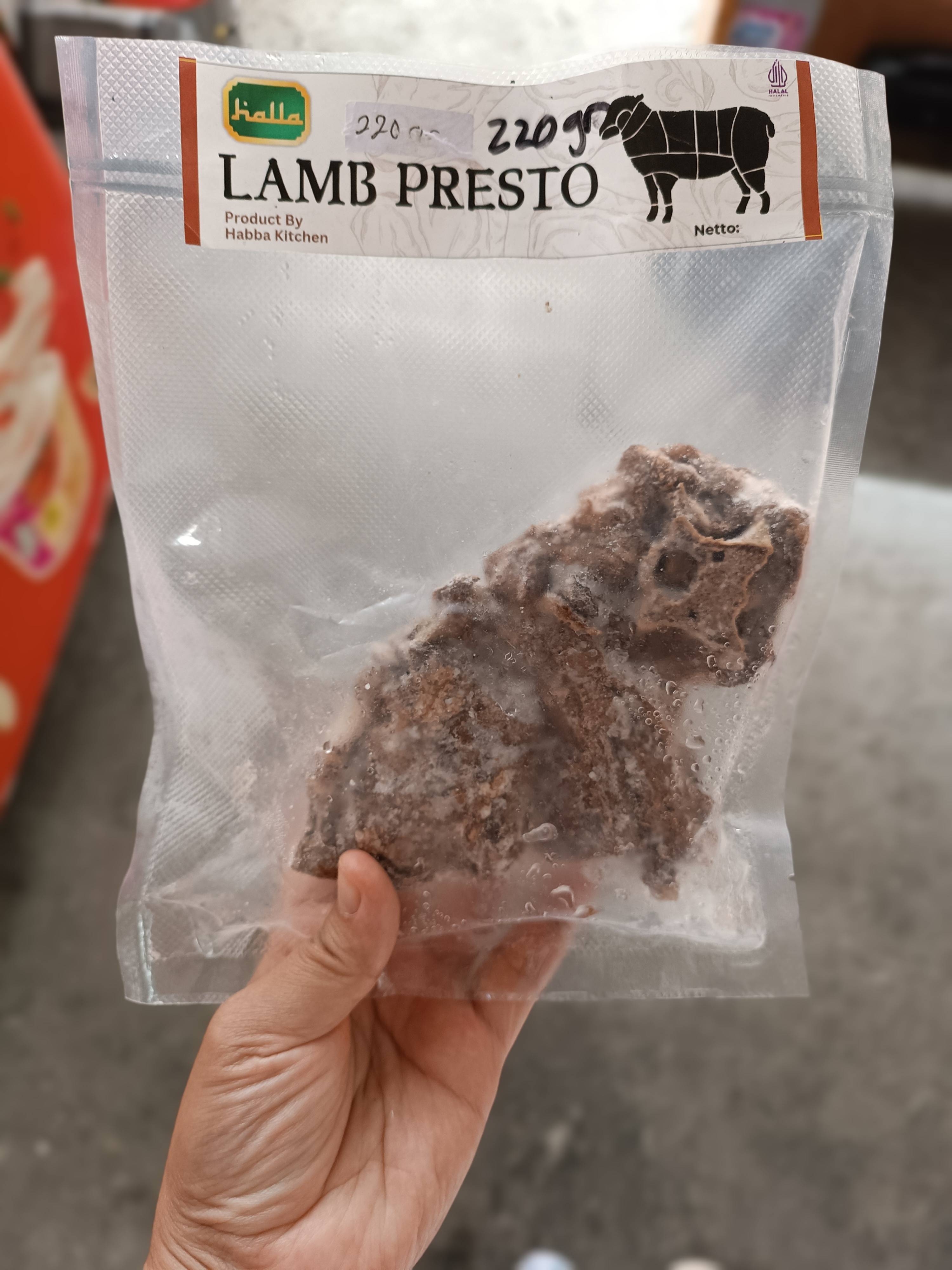 Lamb Presto 220gr